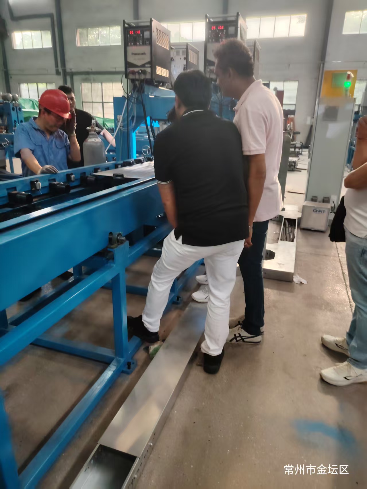 Inspection Transformer Pressed Steel Radiator Production Line 